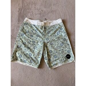 RVCA‎ Floral Board Shorts Swim Trunks Beach Surf Size 32
